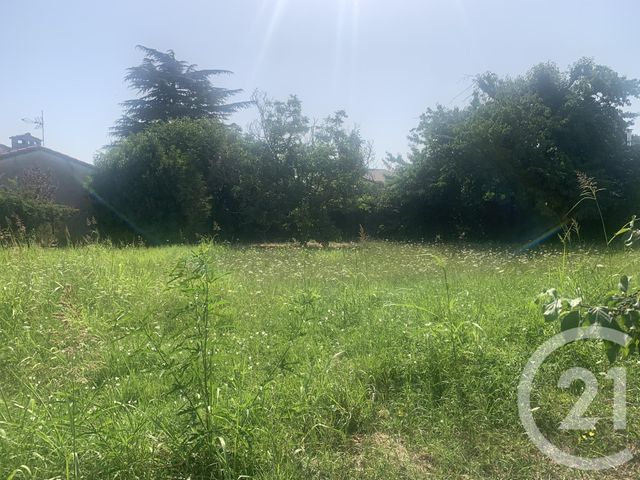 terrain à vendre - 525.0 m2 - TOULOUSE - 31 - MIDI-PYRENEES - Century 21 Onys Immobilier